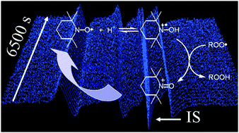 Graphical abstract: TEMPO reacts with oxygen-centered radicals under acidic conditions