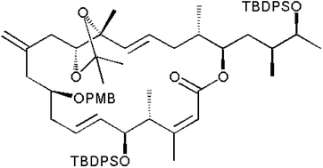 Graphical abstract: Synthesis of the macrocyclic core of iriomoteolide-1a