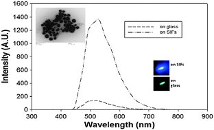 Graphical abstract: Metal-enhanced photoluminescence from carbon nanodots