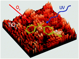 Graphical abstract: Tailored TiO2 layers for the photocatalytic ozonation of cumylphenol, a refractory pollutant exerting hormonal activity