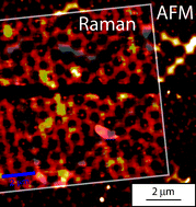 Graphical abstract: Correlated AFM and SERS imaging of the transition from nanotriangle to nanohole arrays
