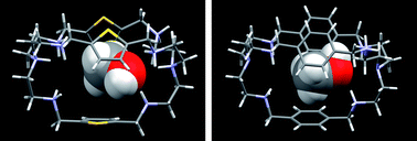 Graphical abstract: Unusual complexes of trapped methanol with azacryptands