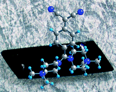 Graphical abstract: Highly polar 7,7-bis(N,N-dimethylpiperazinium)-8,8-dicyanoquinodimethane in [Ni(dmit)2]− salt: crystal structure and magnetic properties