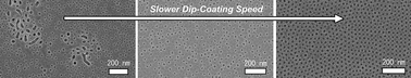 Graphical abstract: Mesoporous SiO2 and Nb2O5 thin films with large spherical mesopores through self-assembly of diblock copolymers: unusual conversion to cuboidal mesopores by Nb2O5 crystal growth