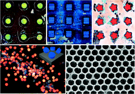 Graphical abstract: Lithographically-featured photonic microparticles of colloidal assemblies