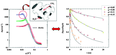 Graphical abstract: Soft fluctuating surfactant membranes in supercritical CO2-microemulsions