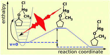 Graphical abstract: Chemoselective quantum control of carbonyl bonds in Grignard reactions using shaped laser pulses