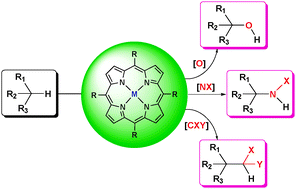 Graphical abstract: Catalytic C–H functionalization by metalloporphyrins: recent developments and future directions