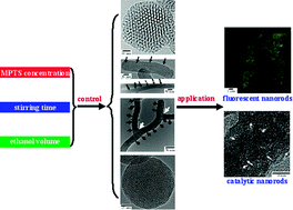 Graphical abstract: Elaborate control over the morphology and structure of mercapto-functionalized mesoporous silicas as multipurpose carriers