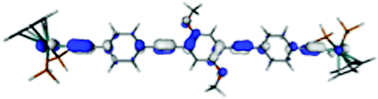 Graphical abstract: The electronic structures of diruthenium complexes containing an oligo(phenylene ethynylene) bridging ligand, and some related molecular structures
