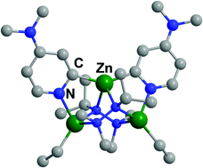 Graphical abstract: Synthesis of zinc trisubstituted hydrazido complexes and ortho-metalation of 4-(dimethylamino)pyridine