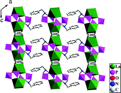 Graphical abstract: Hydrothermal synthesis, crystal structures, and luminescent properties of a series of new lanthanide oxalatophosphonates with a layer architecture