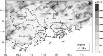 Graphical abstract: Characteristics of particulate matter pollution in the Pearl River Delta region, China: an observational-based analysis of two monitoring sites