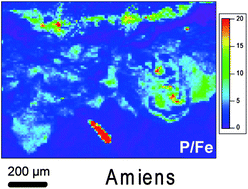 Graphical abstract: X-ray absorption spectroscopy study of the various forms of phosphorus in ancient iron samples