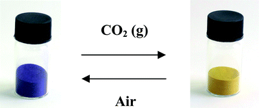 Graphical abstract: Intelligent pigments and plastics for CO2 detection