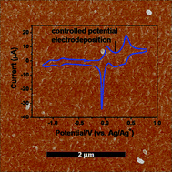 Graphical abstract: Controlled potential electrodeposition of a microcrystalline thin film of the charge transfer material tetrathiafulvalene–polyoxometalate of approximate composition (TTF)5.3(Bu4N)0.7[P2W18O62]·3H2O