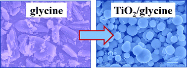 Graphical abstract: Mesoporous hollow TiO2 microspheres with enhanced photoluminescence prepared by a smart amino acid template