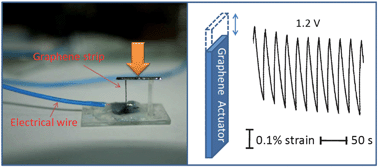 Graphical abstract: Load-tolerant, highly strain-responsive graphene sheets