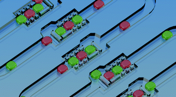 Graphical abstract: A microdroplet-based shift register