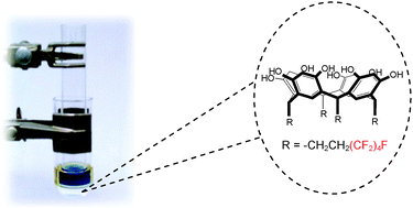 Graphical abstract: Synthesis, characterization, and applications of fluorous resorcin[4]arenes