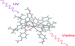 Graphical abstract: Correlation between structural data and spectroscopic studies of a new β-diketonate complex with trivalent europium and gadolinium