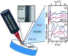 Graphical abstract: Probing the electronic structure of carbon nanotubes by nanoscale spectroscopy