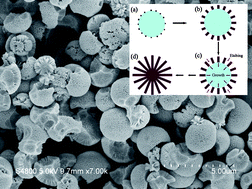 Graphical abstract: Fabrication and growth mechanism of three-dimensional spherical TiO2 architectures consisting of TiO2 nanorods with {110} exposed facets