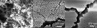 Graphical abstract: Controlled fabrication of SnO2 arrays of well-aligned nanotubes and nanowires