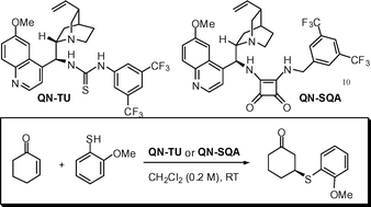 Graphical abstract: DOSY NMR for monitoring self aggregation of bifunctional organocatalysts: increasing enantioselectivity with decreasing catalyst concentration