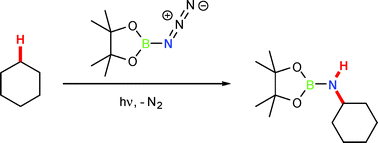 Graphical abstract: Borylnitrenes: electrophilic reactive intermediates with high reactivity towards C–H bonds