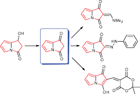 Graphical abstract: Pyrrolizine-1,3-dione