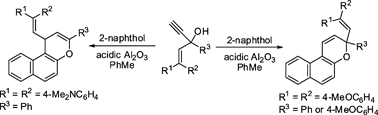 Graphical abstract: The influence of a 1,1-diarylvinyl moiety on the photochromism of naphthopyrans