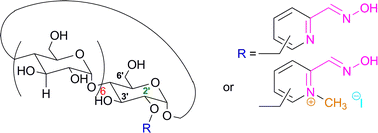 Graphical abstract: Optimized strategies to synthesize β-cyclodextrin-oxime conjugates as a new generation of organophosphate scavengers