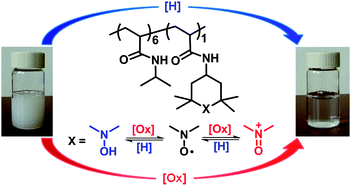 Graphical abstract: Redox-controlled ‘smart’ polyacrylamide solubility