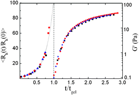 Graphical abstract: Structural and rheological evolution of silica nanoparticle gels