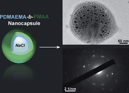 Graphical abstract: Facile one-pot preparation of novel shell cross-linked nanocapsules: inverse miniemulsion RAFT polymerization as an alternative approach