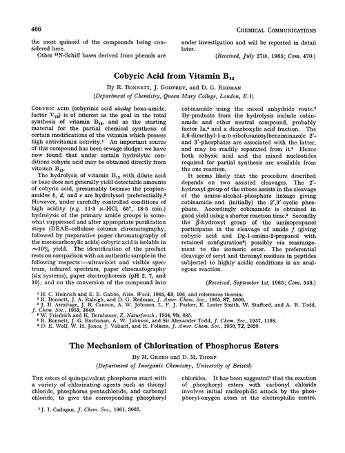 The mechanism of chlorination of phosphorus esters