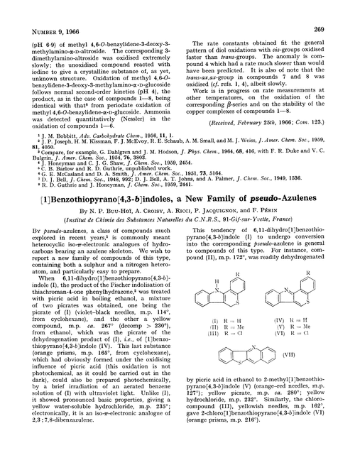 [1]Benzothiopyrano[4,3-b]indoles, a new family of pseudo-azulenes