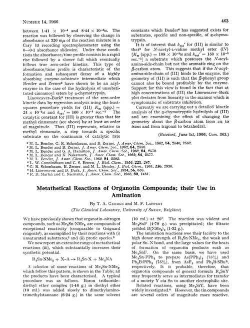 Metathetical reactions of organotin compounds; their use in amination