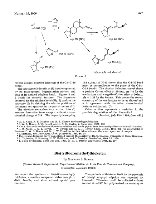 Bis(trifluoromethyl)thioketen