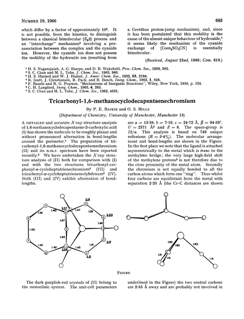 Tricarbonyl-1,6-methanocyclodecapentaenechromium