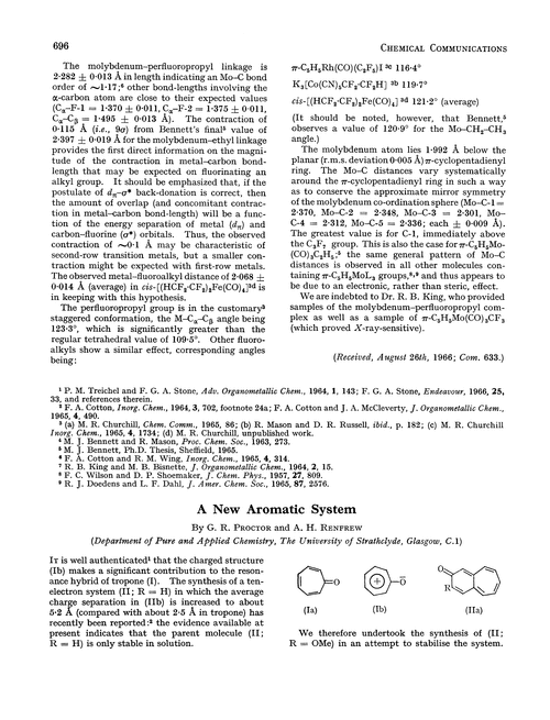A new aromatic system