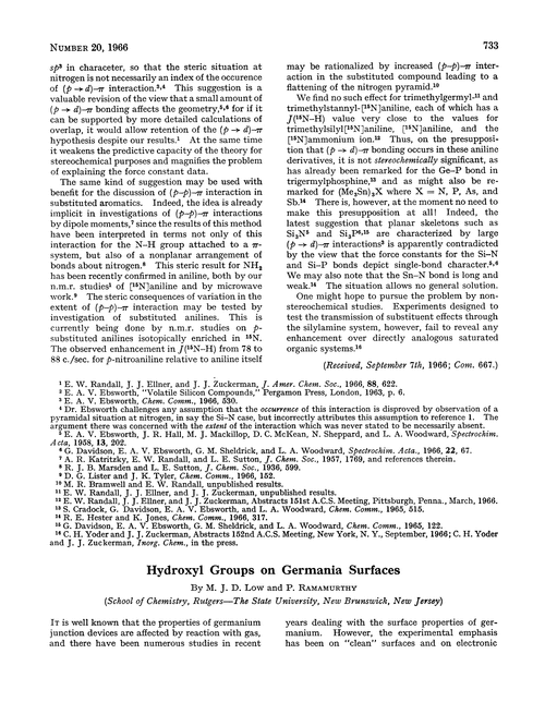 Hydroxyl groups on germania surfaces
