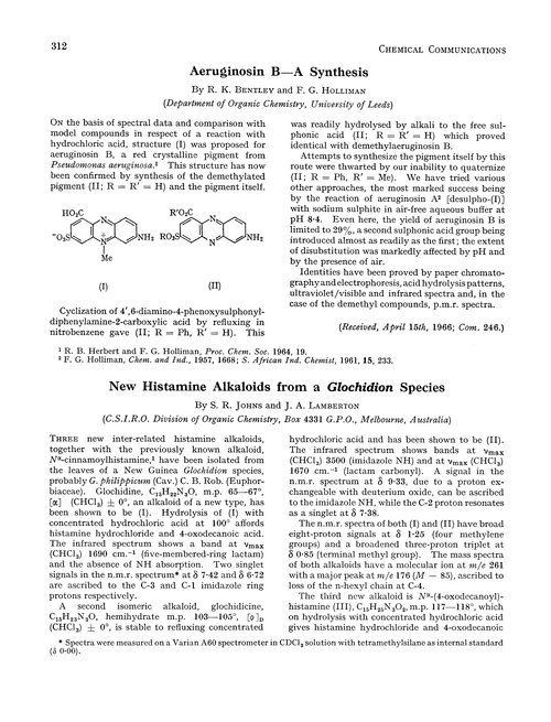 Aeruginosin B–A synthesis