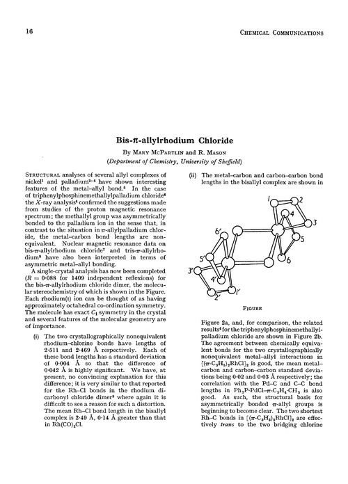 Bis-π-allylrhodium chloride