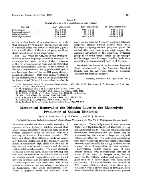 Mechanical removal of the diffusion layer in the electrolytic production of sodium dithionite