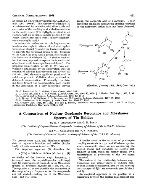 A comparison of nuclear quadruple resonance and Mössbauer spectra of tin halides