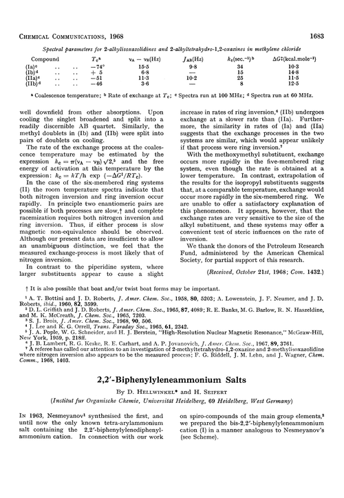 2,2′-Biphenylyleneammonium salts