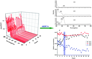 Graphical abstract: Adaptive kernel independent component analysis and UV spectrometry applied to characterize the procedure for processing prepared rhubarb roots