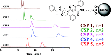 Graphical abstract: Enantiorecognition ability of peptoids with α-chiral, aromatic side chains